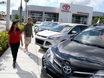 A Toyota dealership in Florida